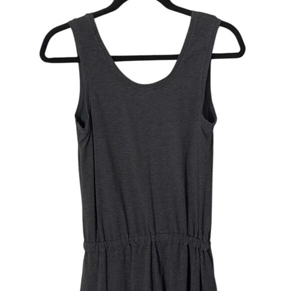 Zella Gwen Sleeveless Knit Jumpsuit in Gray Dark Heather Athleisure XS - Picture 9 of 9